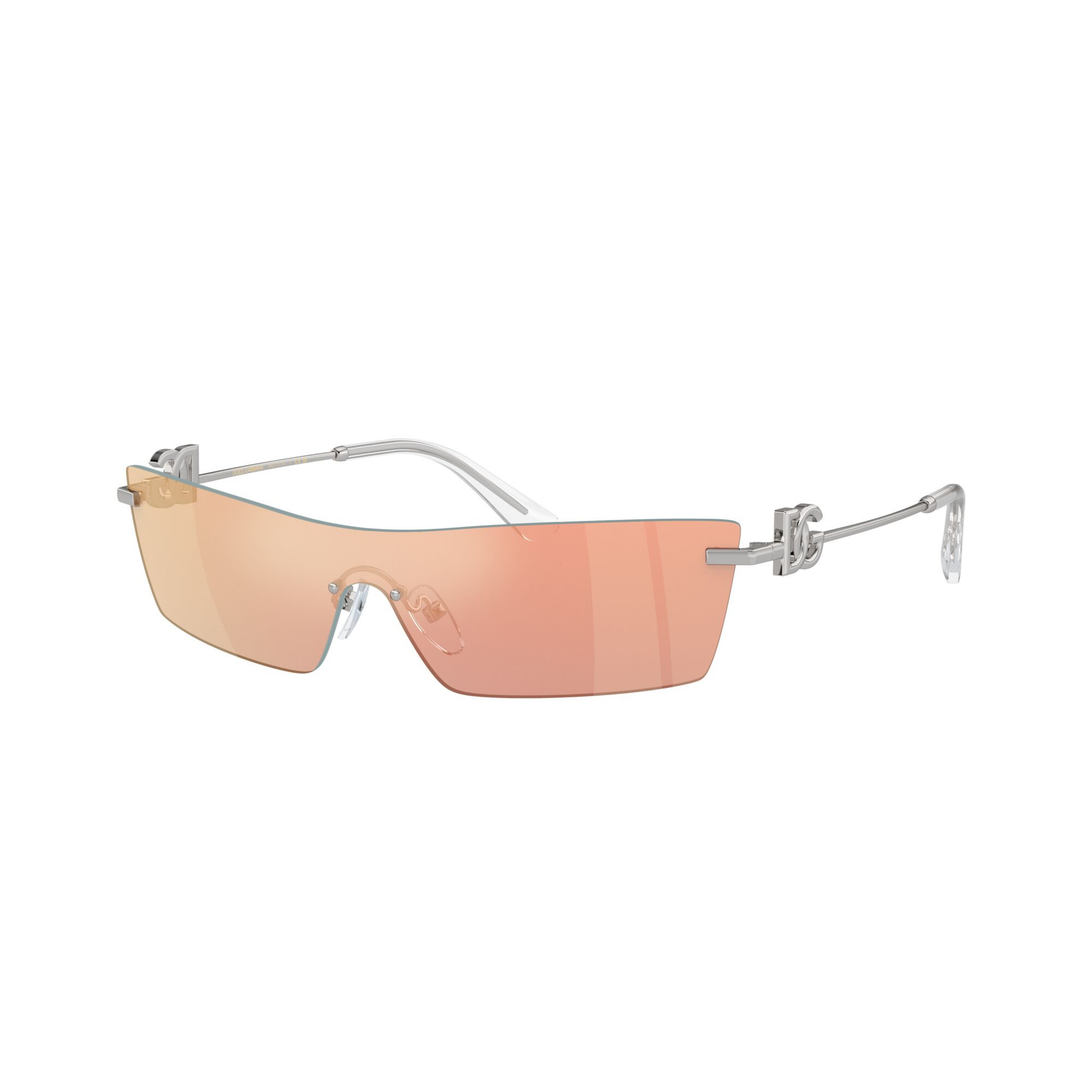 Dg2292 Silver / Brown Mirror Red/yellow
